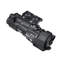 Lanterna Tática Com Mira Laser Verde Vermelha, Luz Estroboscópica Para Arma De Caça Ao Ar Livre,