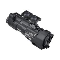 Lanterna Tática Com Mira Laser Verde Vermelha, Luz Estroboscópica Para Arma De Caça Ao Ar Livre,