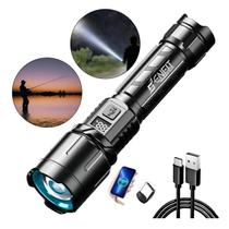 Lanterna Tática ENFIT VIDA M160 3800lm USB Recarregável Aluminio Zoom 2km LED Lanterna Tática ENFIT VIDA M160 3800lm USB Recarregável Aluminio Zoom 2km LED