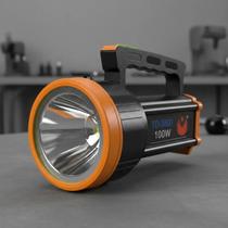 Lanterna Tática Holofote 100w Led Potente 2km Profissional Lanterna Tática Holofote 100w Led Potente 2km Profissional