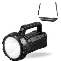 Lanterna tática Holofote 100W Super LED 3 Níveis iluminação