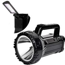 Lanterna Tática holofote Luminária SUPER LED Recarregavel - DP Light