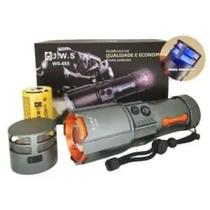 Lanterna Tática JWS WS-685 com Função Mata Mosquito Bateria 40700 Lanterna Tática JWS WS-685 com Função Mata Mosquito Bateria 40700