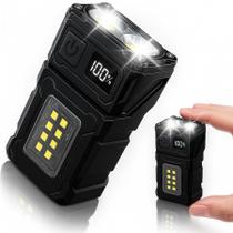 Lanterna Tática LED 4000 Lumens 7 Modos Com Imã Para Oficina Mecânica Bike Trilha Camping Noturna Lanterna Tática LED 4000 Lumens 7 Modos Com Imã Para Oficina Mecânica Bike Trilha Camping Noturna