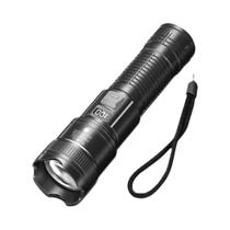 Lanterna Tática LED De Alta Potência Recarregável Por USB Para Camping, Pesca E Emergências Com Zoom Lanterna Tática LED De Alta Potência Recarregável Por USB Para Camping, Pesca E Emergências Com Zoom