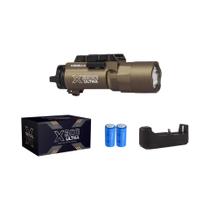 Lanterna Tática LED de Metal X300U/M300/SBAL PL 800LM para Camping e Hiking ao Ar Livre