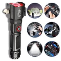 Lanterna Tatica Led Recarregavel 3 Modos Iluminacao 2000 Metros LOF-2210