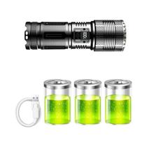 Lanterna Tática LED Recarregável De Alta Potência 80W 7800mAh Para Emergências E Camping