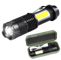 Lanterna Tática Led Recarregavel Usb Mini P/ Pesca Camping Trilha Lanterna Tática Led Recarregavel Usb Mini P/ Pesca Camping Trilha