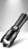 Lanterna Tática LED Recarregável Zoom Potente XHP