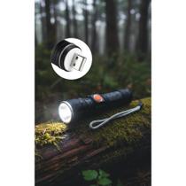 Lanterna Tática LED Super Potente Zoom USB Recarregável Lanterna Tática LED Super Potente Zoom USB Recarregável