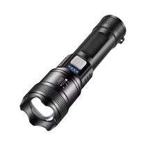 Lanterna Tática LED Ultra Brilhante 5000LM P70 Potente Holofote De Emergência Zoom Telescópico