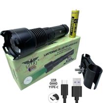Lanterna Tática Luz Verde Led V3 C/ Suporte Armas Caça 500 Metros Lanterna Tática Luz Verde Led V3 C/ Suporte Armas Caça 500 Metros