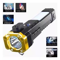Lanterna Tática Militar Led Multifuncional 4 E 1 c/ ímã