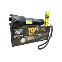 Lanterna Tática Militar Led T9 Potente Farol Holofote Recarregavel JYX-9815