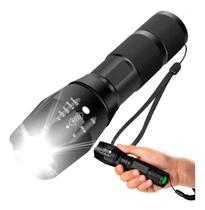 Lanterna Tatica Militar Super Potente X2000 T6 Bmax Com Nfe Lanterna Tatica Militar Super Potente X2000 T6 Bmax Com Nfe