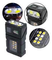 Lanterna Tática Multifuncional Ângulo Ajustável Com Visor Digital Lanterna Tática Multifuncional Ângulo Ajustável Com Visor Digital