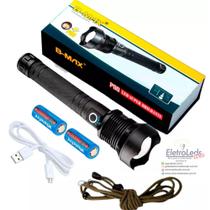 Lanterna Tatica ORIGINAL Potente Recarregavel De Led P90 B-MAX