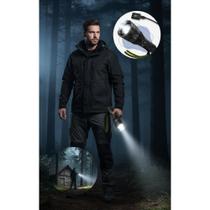 Lanterna Tática Potente LED 2km Recarregável Zoom Ajustável Lanterna Tática Potente LED 2km Recarregável Zoom Ajustável