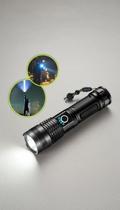 Lanterna Tática Potente Recarregável LED Zoom 120000 Lúmens