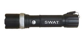 Lanterna tática recarregável bivolt Superled Cree Q5 Swat