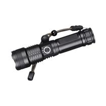 Lanterna Tática Recarregável USB De Alta Potência Super XHP120 XHP90 LED Para Camping 18650