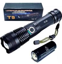 Lanterna Tatica Swat T9 Militar Ultra Potente Recarregavel Lanterna Tatica Swat T9 Militar Ultra Potente Recarregavel
