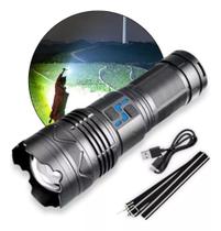 Lanterna Tática Titanium Power Laser Led Alcance 1.500 Metro - HNEL