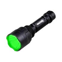 Lanterna Tática Vermelha C8 Potente Com Luz Verde, Vermelha E Branca, Clip E Interruptor Traseiro,