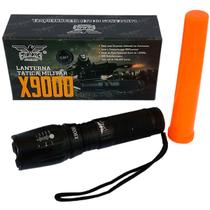 Lanterna Tática XX-900-PRO Militar Led C/ Bateria Recarregavel