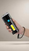 Lanterna Tática Zoom LED T6 6800lm USB