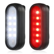 Lanterna Taximi, pacote com 2 luzes de corrida recarregáveis com clipe