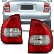 Lanterna teaseira corsa sedan ré cristal