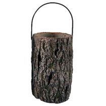 Lanterna Terra em cimento 9,5x16cm -L Hermitage