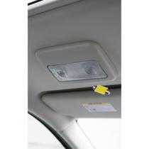Lanterna Teto Palio Siena Fire G3 2004+ LED Cinza Claro