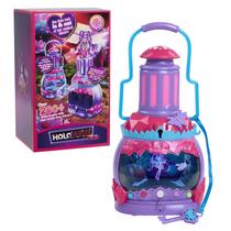 Lanterna Toy Just Play HOLOBRITE Pixie com boneca Pixie de 5 polegadas