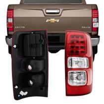 Lanterna Tras S10 2012 2013 2014 2015 2016 2017 A 2023 Com Led Lado Direito