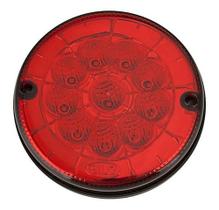Lanterna Traseira 125mm Ônibus Caminhão Carreta 10 LED VM 12V