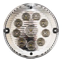 Lanterna Traseira 155mm Ônibus Caminhão Carreta 10 LED CR 12V Lanterna Traseira 155mm Ônibus Caminhão Carreta 10 LED CR 12V