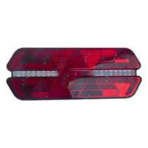 Lanterna traseira 66 leds triplo x plus - com conector 5 vias/ posição / luz re/ freio/ direcional sequencial - pl14520147 Lanterna traseira 66 leds triplo x plus - com conector 5 vias/ posição / luz re/ freio/ direcional sequencial - pl14520147