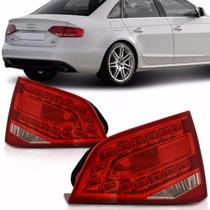 Lanterna Traseira A4 Sedan 2008 A 2012 Com Led Mala