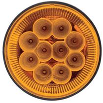 Lanterna Traseira Amarelo 125Mm 10 Leds compativel ran don Em Acrilico