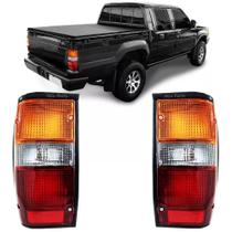 Lanterna Traseira Aro Preto para Mitsubishi L200 1993 a 2006