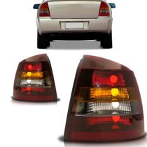 Lanterna Traseira Astra 1998 A 2003 Sedan Tricolor/fume