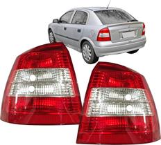 Lanterna Traseira Astra Hatch 1999 2000 2001 2002 Bicolor Par 2 peças Lanterna Traseira Astra Hatch 1999 2000 2001 2002 Bicolor Par 2 peças
