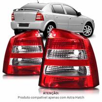 Lanterna Traseira Astra Hatch 2003 A 2012 Bicolor Cristal - Automotive imports