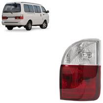 Lanterna Traseira Besta 2005 Bicolor Canto Estriado Acrílico