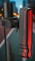 Lanterna Traseira Bicicleta Led Laser Recarregável USB Lanterna Traseira Bicicleta Led Laser Recarregável USB