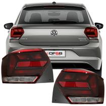 Lanterna Traseira Bicolor Direta Polo 2018 a 2022 Lanterna Traseira Bicolor Direta Polo 2018 a 2022