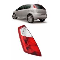 Lanterna Traseira Bicolor Punto 2007 até 2012 Lado Esquerdo - Motorista